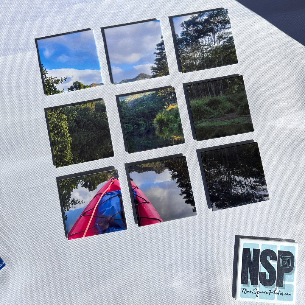 9 Photo Magnet Puzzle Set